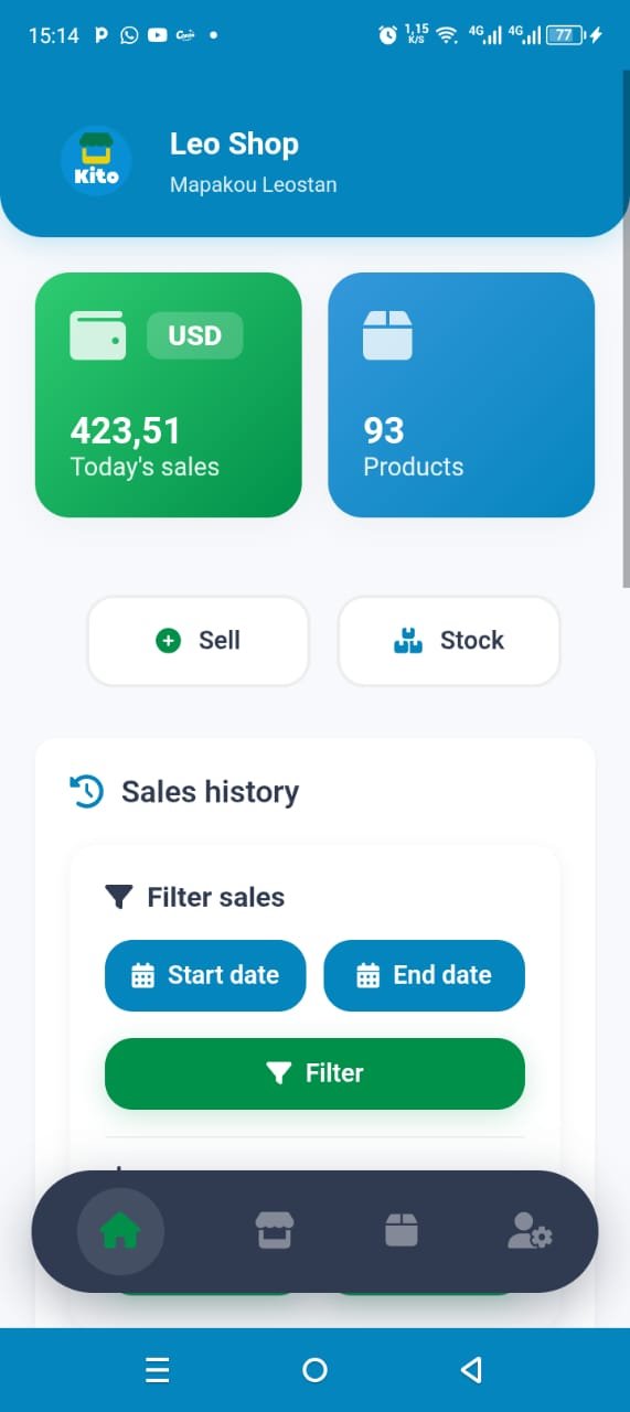 Kito Dashboard